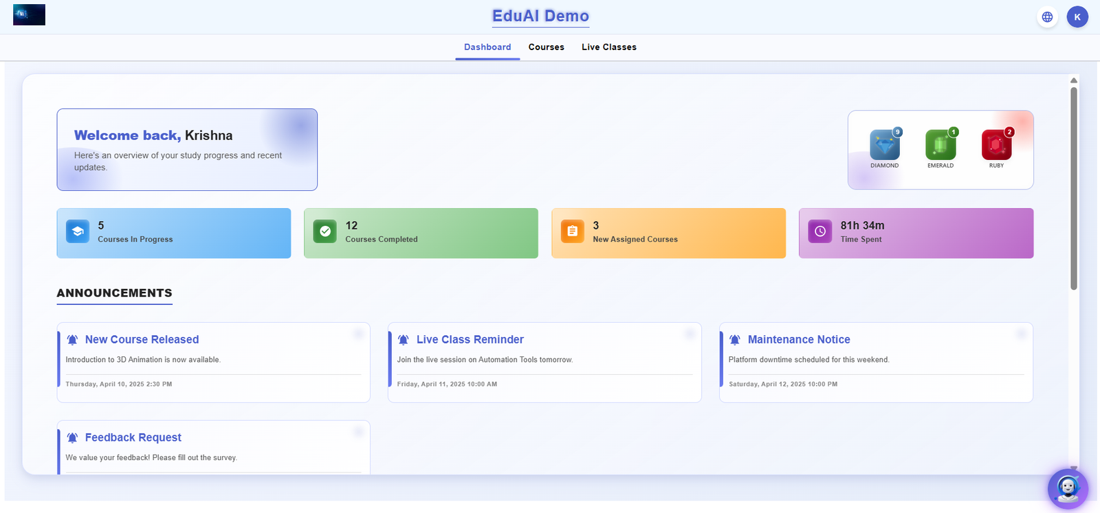 Virtual Live Classroom