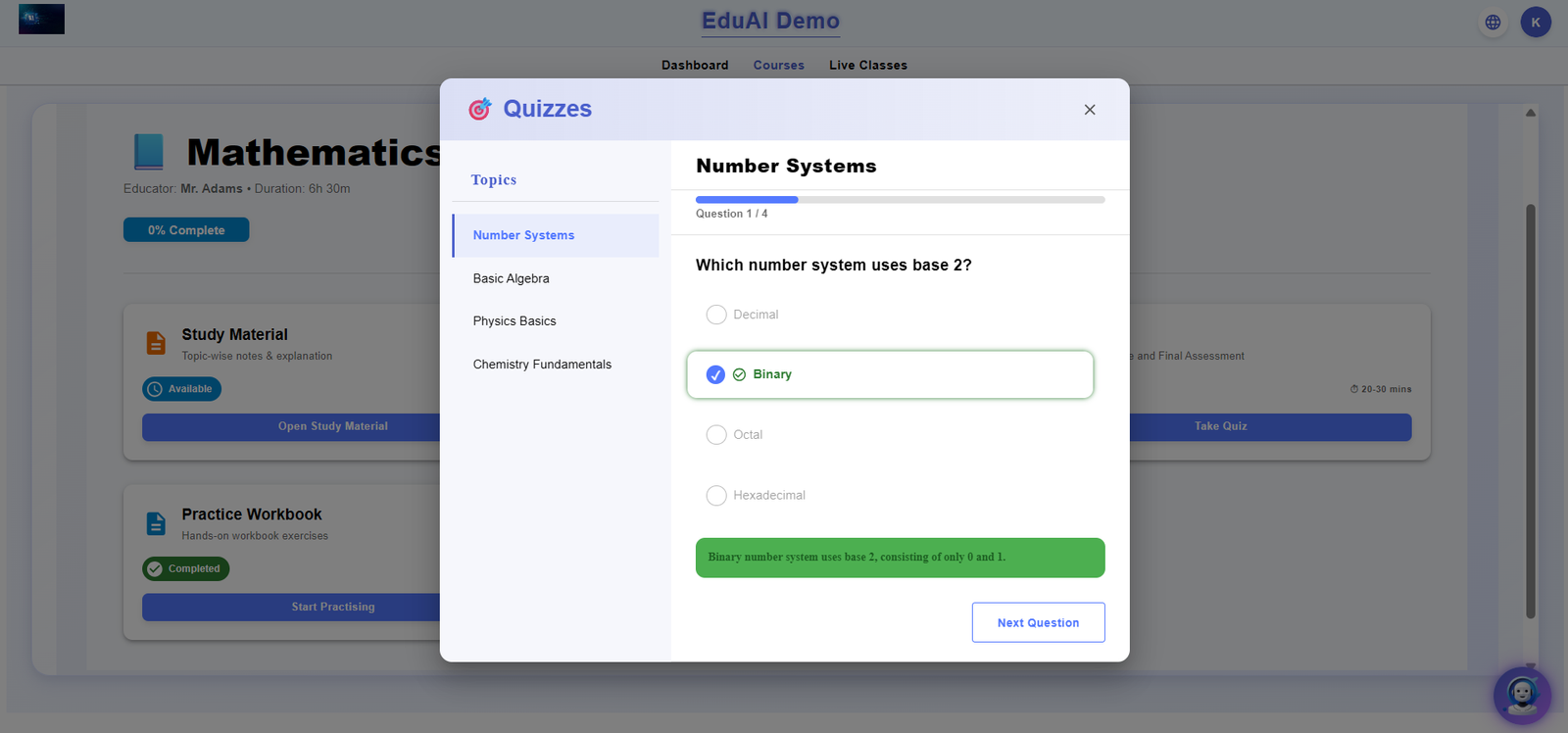 Virtual Live Classroom